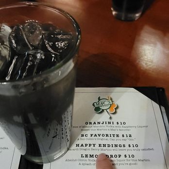 Mac's Tavern - Happy Ending martini made into a regular drink - Bars Near Me - Davenport, Iowa Mac's Tavern - Happy Ending martini made into a regular drink - Bars Near Me - Davenport, Iowa