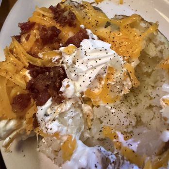 Texas Roadhouse - Loaded Baked Potato - Barbeque Near Me - Plattsburgh, New York