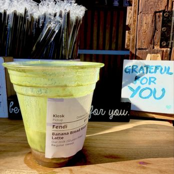 12 Hrs Matcha Cafe - Contents almost gone of Banana Bread matcha latte - Cafes Near Me - San Diego, California 12 Hrs Matcha Cafe - Contents almost gone of Banana Bread matcha latte - Cafes Near Me - San Diego, California