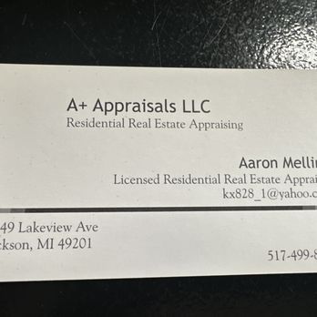 A+ Appraisals - Appraisal Services Near Me - Jackson, Michigan A+ Appraisals - Appraisal Services Near Me - Jackson, Michigan