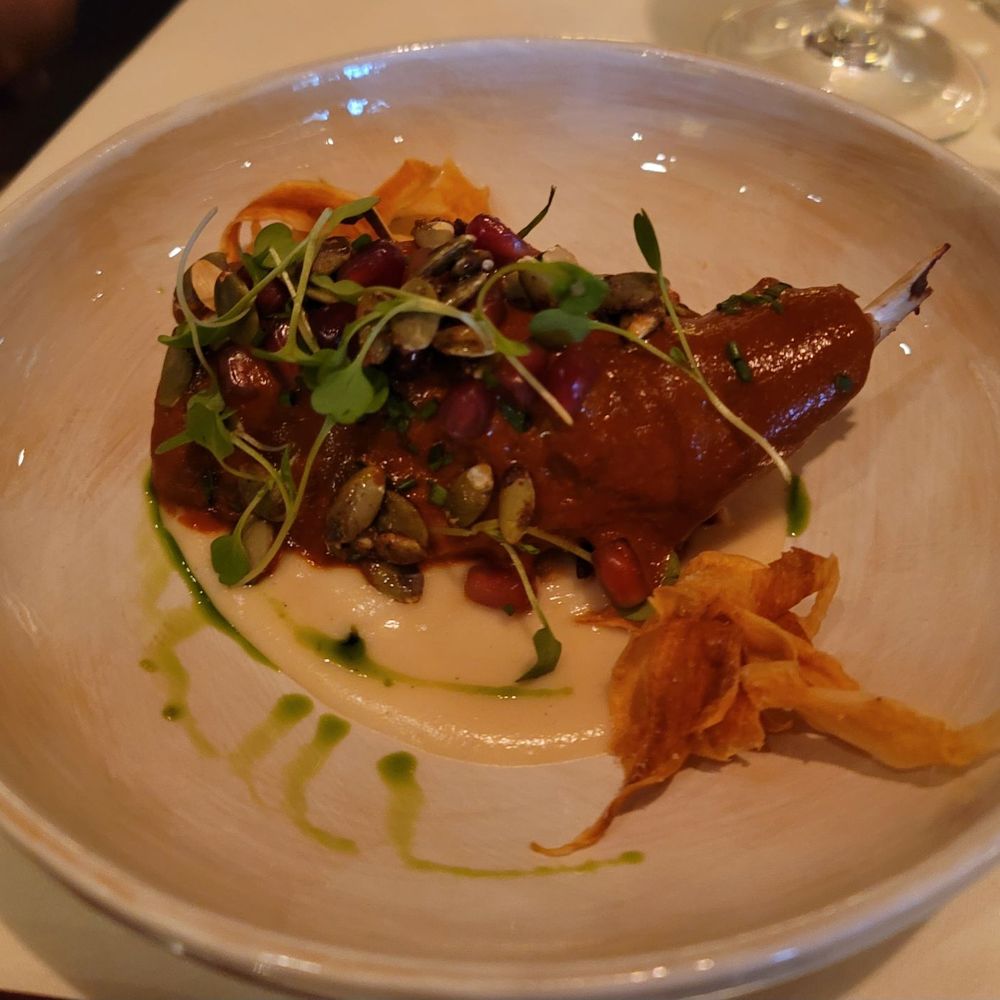 Rabbit leg appetizer Rabbit leg appetizer