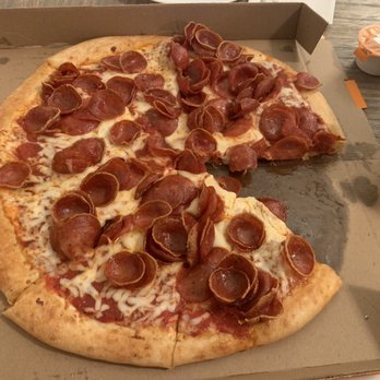 Little Caesars Pizza - The pizza received. - Pizza Near Me - Bloomfield Hills, Michigan Little Caesars Pizza - The pizza received. - Pizza Near Me - Bloomfield Hills, Michigan