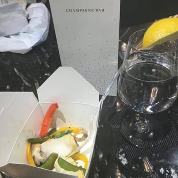 Saks Fifth Avenue - A quick bite of cod & veggie's for lunch! Thanks Pusateri's!!! - Accessories Near Me - Toronto, Ontario