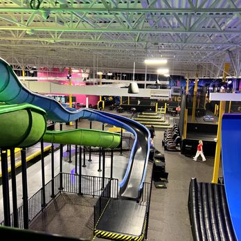 Slick City Action Park - Aerial POV of Slick City Park Cassandra Bankson - Amusement Parks Near Me - Houston, Texas