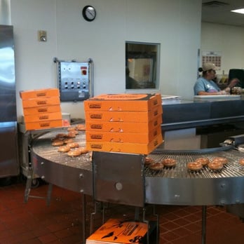 Krispy Kreme - At the assembly line. - Donuts Near Me - Ontario, California