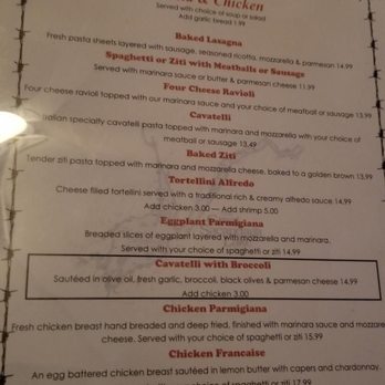 Old Trail Inn - the menu of the old trail inn - Seafood Near Me - Hadley, New York