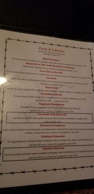 Menu photo 2 Old Trail Inn Hadley, NY