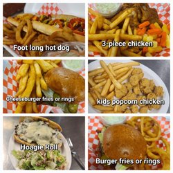 Food options at the winsloe Market Dairy Bar