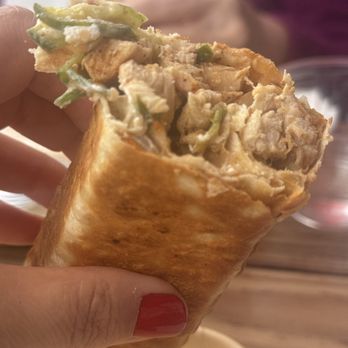 Neighborly - One of their chicken wraps. - Mediterranean Near Me - Los Angeles, California Neighborly - One of their chicken wraps. - Mediterranean Near Me - Los Angeles, California