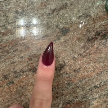 Green Nail - horrible work!!!!! - Nail Salons Near Me - Sherman Oaks, California Green Nail - horrible work!!!!! - Nail Salons Near Me - Sherman Oaks, California
