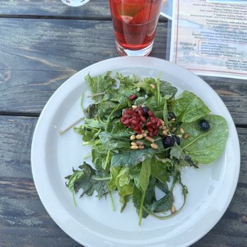 Cowboy Grill at Redcliffs Lodge - Baby Kale , Pickled Blueberries - American Near Me - Moab, Utah Cowboy Grill at Redcliffs Lodge - Baby Kale , Pickled Blueberries - American Near Me - Moab, Utah