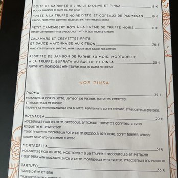 Marcellino - Appetizer menu - Restaurants Near Me - Saint-Tropez, 83
