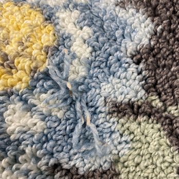 Walmart - An example of the conditions of the carpets sold at Walmart - Department Stores Near Me - Centereach, New York
