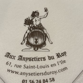 Aux Anysetiers du Roy - Address of Aux Anysetiers - French Near Me - Paris, 75 Aux Anysetiers du Roy - Address of Aux Anysetiers - French Near Me - Paris, 75