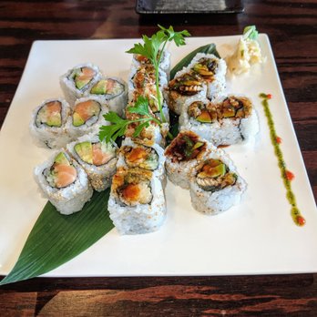 Fatty Fish Sushi Restaurant - Eel Avocado, Shrimp Tempura and Spicy Salmon - Sushi Bars Near Me - Everett, Washington