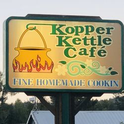 Kopper Kettle Cafe - Business signs