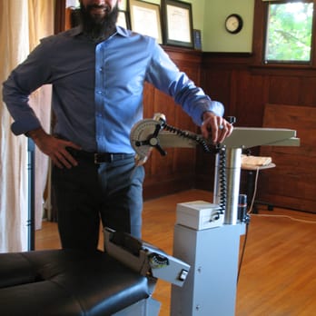 Dr. Jared Kohler - Dr. Kohler uses the Atlas Orthogonal Adjusting Instrument to gently align the atlas vertebrae. - Chiropractors Near Me - Eastsound, Washington