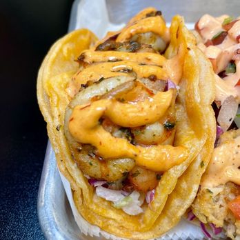 Tacos A La Madre - Taco de Camarn (Shrimp) - Tacos Near Me - Calverton, Maryland Tacos A La Madre - Taco de Camarn (Shrimp) - Tacos Near Me - Calverton, Maryland