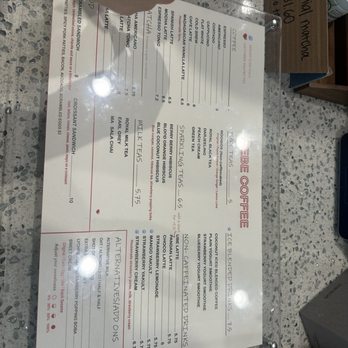 Febe Coffee - Standard menu - Coffee & Tea Near Me - Irvine, California