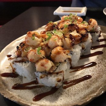 Tsuri - Baked Langostino Roll - good but too much sweet teriyaki sauce - Sushi Bars Near Me - Los Angeles, California Tsuri - Baked Langostino Roll - good but too much sweet teriyaki sauce - Sushi Bars Near Me - Los Angeles, California