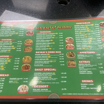 Naan -N- Curry - Menu-December 14, 2024 - Pakistani Near Me - Daly City, California Naan -N- Curry - Menu-December 14, 2024 - Pakistani Near Me - Daly City, California