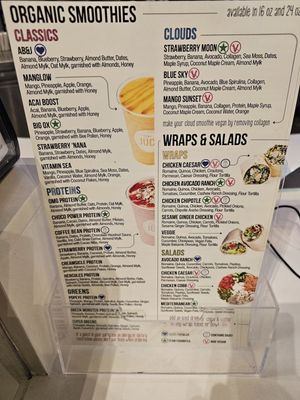 Menu photo 1 Raw Jūce - Park Place Boca Raton, FL