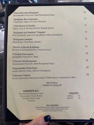 Menu photo 5 Osteria Brooklyn @DeKalb Brooklyn, NY