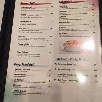 Sushi Heaven - Japanese Near Me - Ashland, Oregon Sushi Heaven - Japanese Near Me - Ashland, Oregon