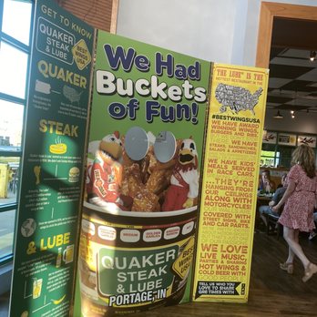 Quaker Steak & Lube - Inside - Chicken Wings Near Me - Portage, Indiana Quaker Steak & Lube - Inside - Chicken Wings Near Me - Portage, Indiana