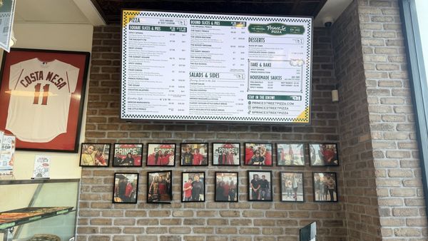 Menu photo 2 Prince Street Pizza Costa Mesa, CA