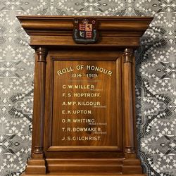 The Mint - Roll of Honour