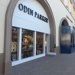Exterior outside entrance of Odin Parker - Newport Beach, California Exterior outside entrance of Odin Parker - Newport Beach, California