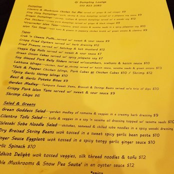 Qi Dumpling Lounge - Chinese Near Me - Oakland, California