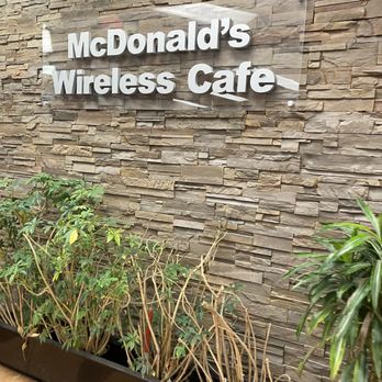 McDonald's - the entrance to mcdonald's wireless cafe - Fast Food Near Me - Charlton, Massachusetts