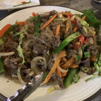 Bay Pocha - Japchae with Beef - Korean Near Me - San Francisco, California
