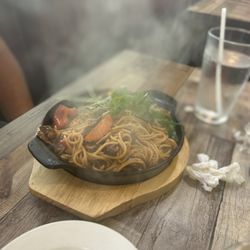 Pho Ha Grill & Bar - B10. Stir Fried Beef in Onion with Vermicelli (Bun bo xao)