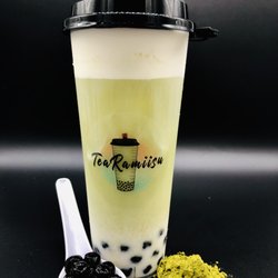 TeaRamiisu - Matcha Bubble Latte Boba Tea