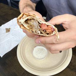 Beef Shawarma Wrap Beef Shawarma Wrap