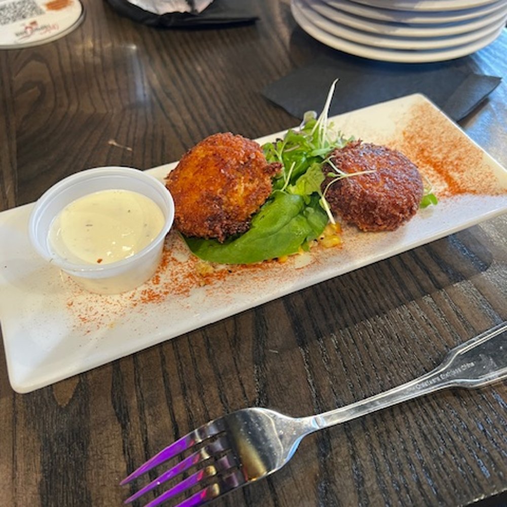 Gocha's Tapas Bar - Crab Cakes are small but they are BOMB - Tapas Bars Near Me - Atlanta, Georgia Gocha's Tapas Bar - Crab Cakes are small but they are BOMB - Tapas Bars Near Me - Atlanta, Georgia