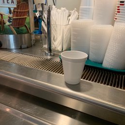 Styrofoam...really? Styrofoam...really?