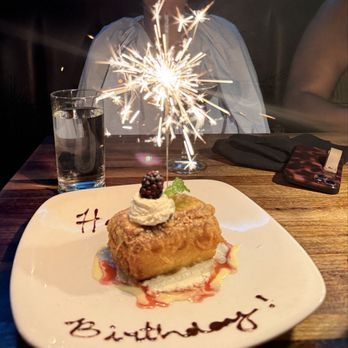 Musume - Birthday dessert! Tempura ice cream and pound cake. - Sushi Bars Near Me - Dallas, Texas Musume - Birthday dessert! Tempura ice cream and pound cake. - Sushi Bars Near Me - Dallas, Texas