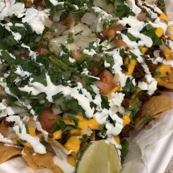 Taco Bar El Guero - Nachos with Chorizo - Mexican Near Me - Gaithersburg, Maryland