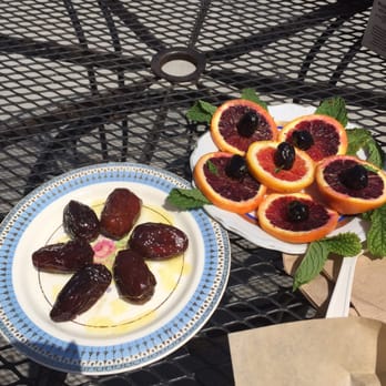 Dune - Dates in rose water and blood oranges - Falafel Near Me - Los Angeles, California