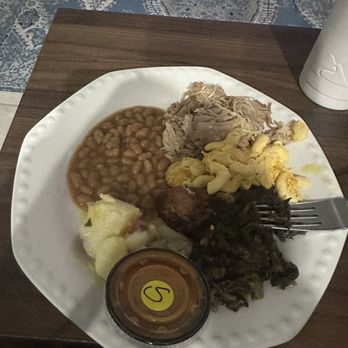 C & K Smokehouse BBQ - Pulled Pork  Chicken   Collard Greens  Mac n Cheese  Garlic Potatoes  Baked Beans  Homemade Sweet Bbq Sauce - Barbeque Near Me - Parrish, Florida