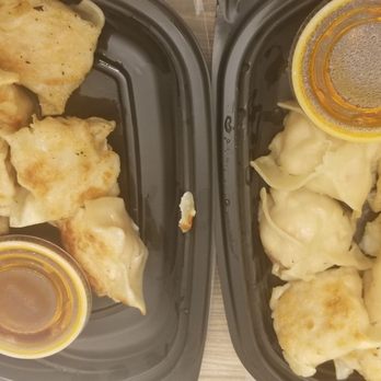 P.F. Chang's - Pan fried shrimp dumplings - Chinese Near Me - Myrtle Beach, South Carolina