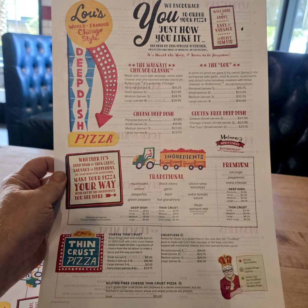 Lou Malnati's Pizzeria - Pizza Near Me - Scottsdale, Arizona Lou Malnati's Pizzeria - Pizza Near Me - Scottsdale, Arizona