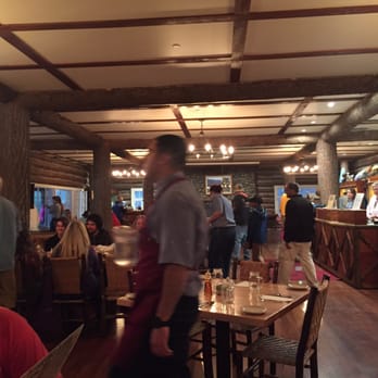 Roosevelt Lodge - The dining room - rather small but that staff really moved and were spot on! - American Near Me - Tower Junction, Wyoming