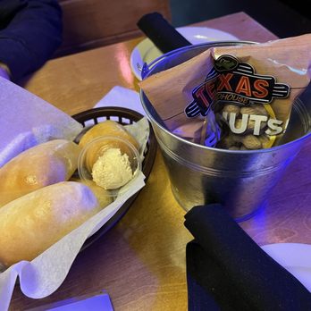 Texas Roadhouse - Bread rolls and peanuts complimentary - Steakhouses Near Me - National City, California
