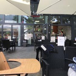 Eiscafe Al Teatro - Großer Sitzbereich.