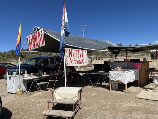 Yavapai Apache Fry Bread & Jewelry by null
